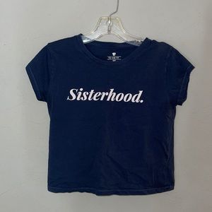 Sisterhood tee 💙